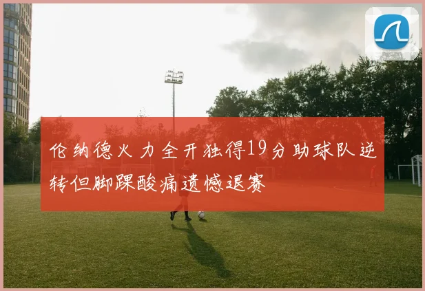 伦纳德火力全开独得19分助球队逆转但脚踝酸痛遗憾退赛